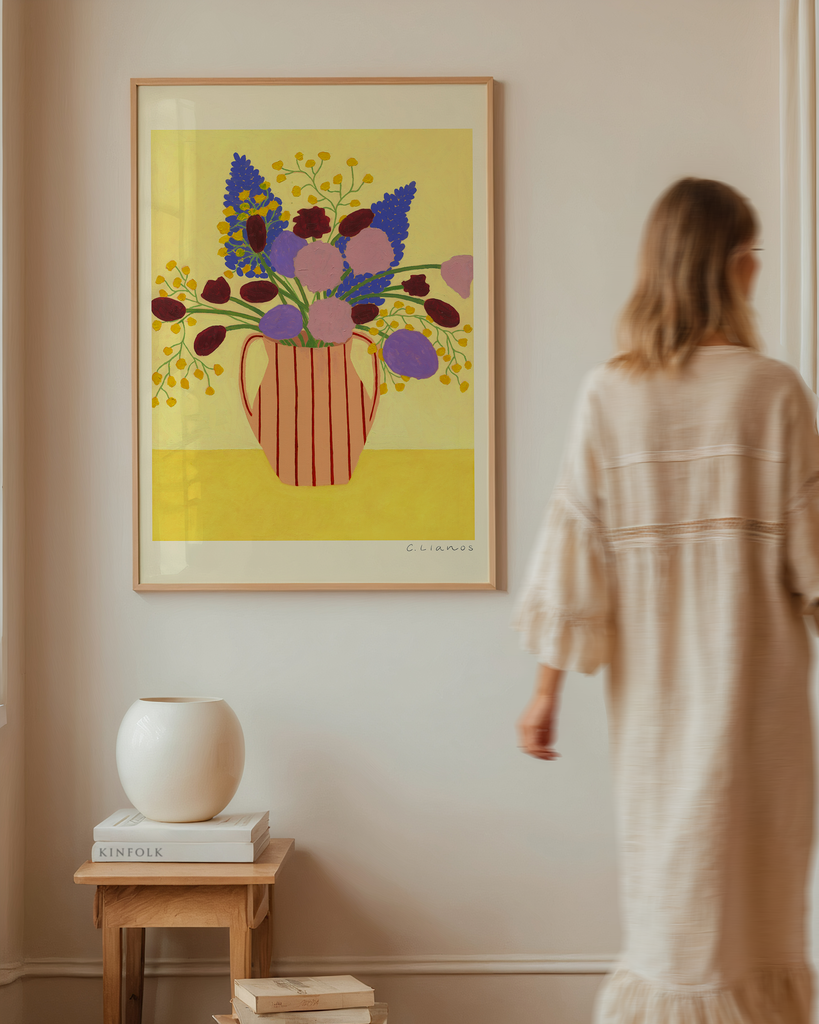 Carla Llanos Original Artwork  BLOOMING