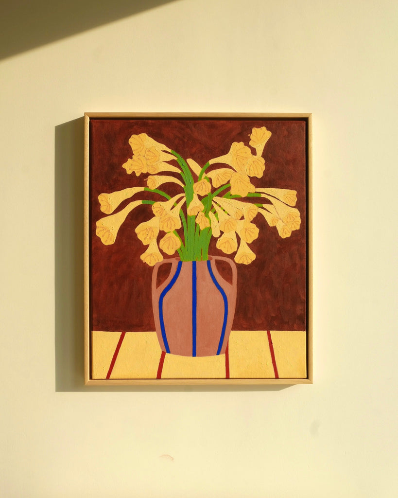 Carla Llanos Original Artwork  DAFFODILS