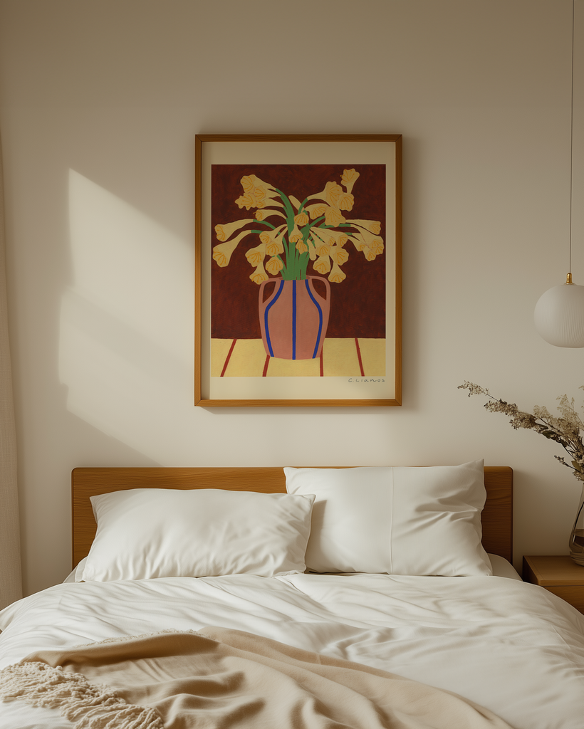 Carla Llanos Original Artwork  DAFFODILS