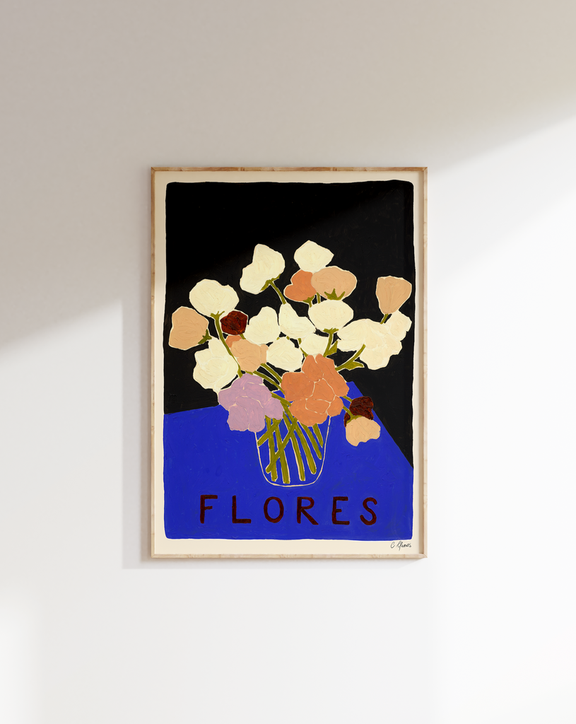 Carla Llanos Original Artwork  FLORES