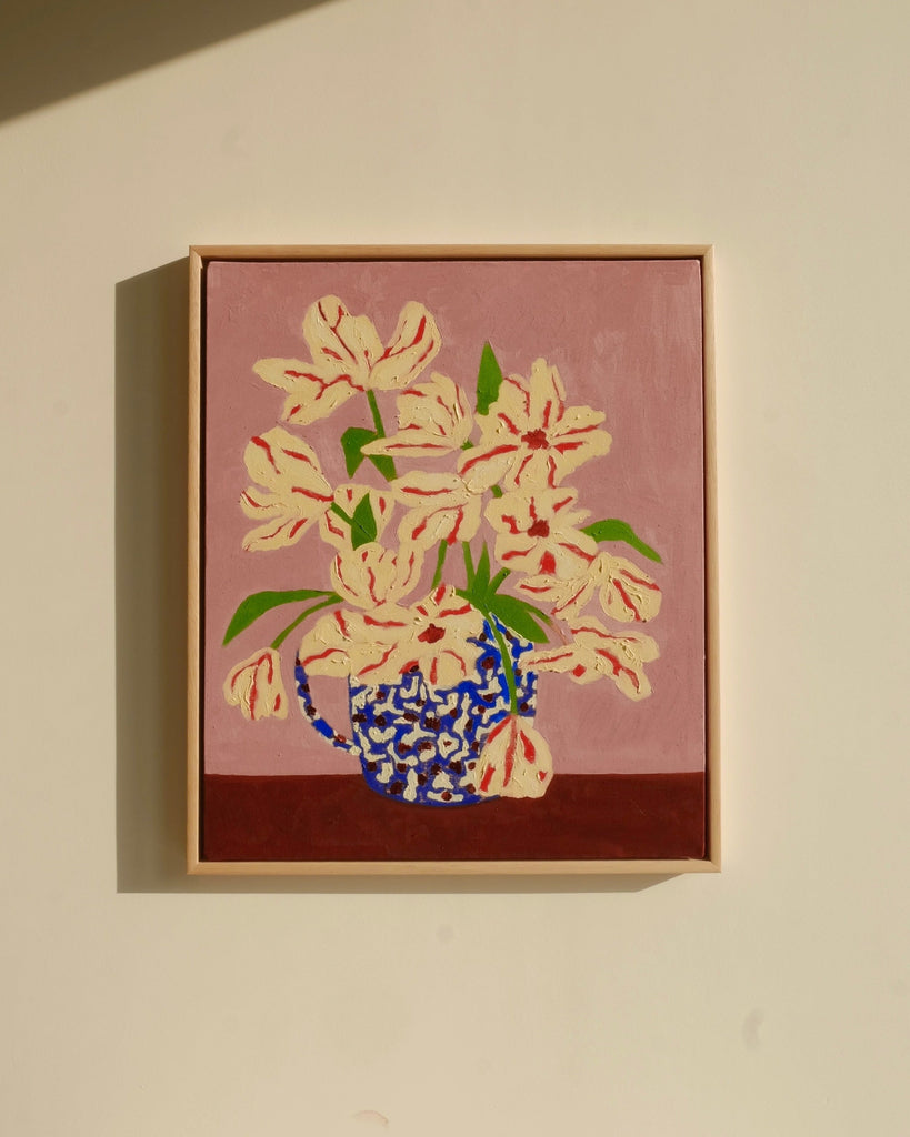 Carla Llanos Original Artwork  FLORES DEL MERCADO