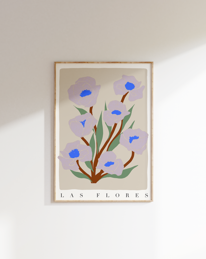 Carla Llanos Original Artwork  FLOWERS #9