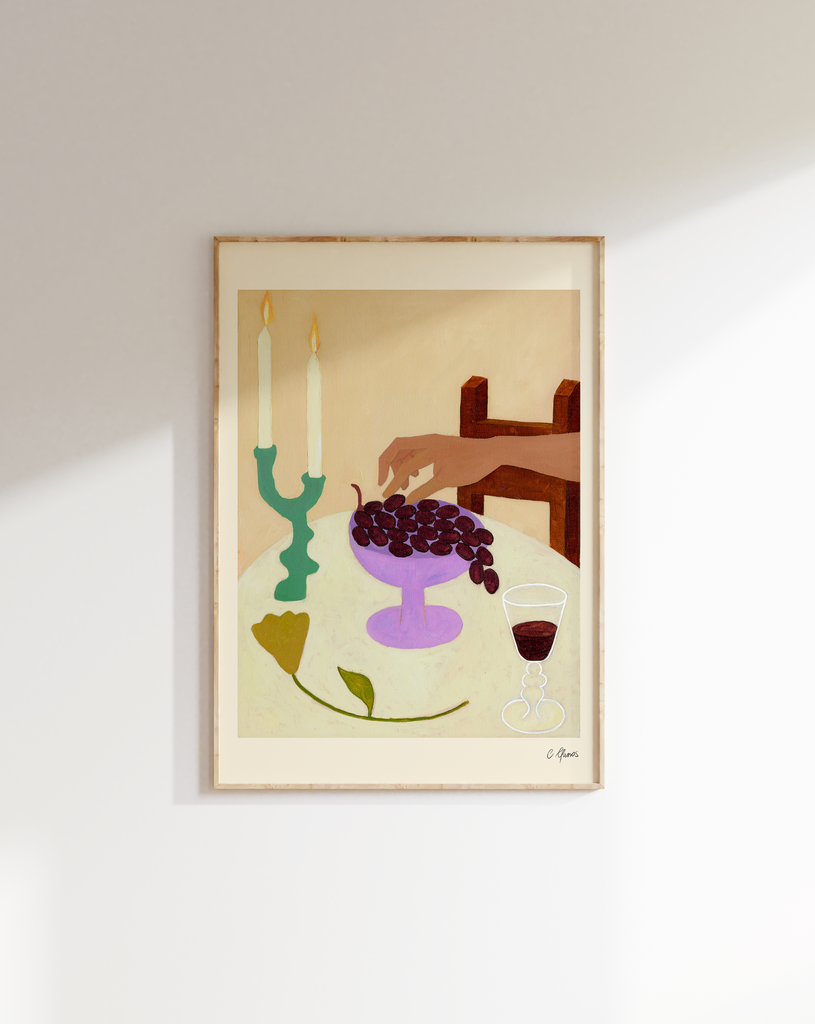 Carla Llanos Original Artwork  GRAPES